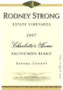 0 Rodney Strong - Sauvignon Blanc Charlottes Home Sonoma County