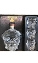 Monkey Head - French fodka Gift set w/ 2 Monkey Shot Glasses (750ml) (750ml)