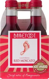 NV Barefoot - Red Moscato, Semi-Sweet (187ml) (187ml)