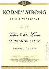 0 Rodney Strong - Sauvignon Blanc Charlottes Home Sonoma County
