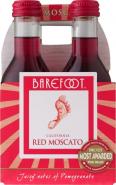 0 Barefoot - Red Moscato, Semi-Sweet
